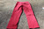Vintage Gap Boot Cut Stretch Red Denim Jeans