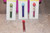 Simply Beading 4-Tube Trypan Blue/Pink/Green/Red Mini Glass Beads