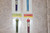 Simply Beading 4-Tube Red/Green Trypan & Sky-Blue Mini Glass Beads