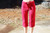 Retro Zoey & Beth Cotton/Spandex Knee-Length Pants