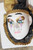 Vintage Mini Porcelain Jester Harlequin Mask