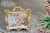 Vintage Ornate Gold Italian Hanging Wall Mirror