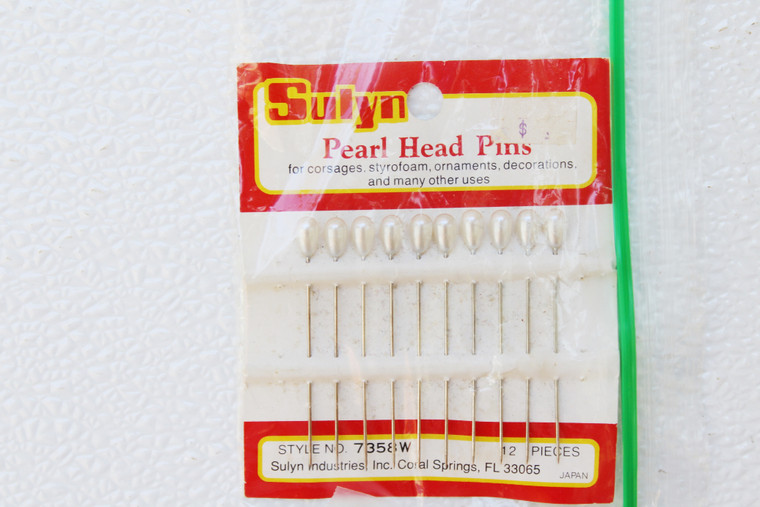 10-Piece Sulyn Pearl Head Pins