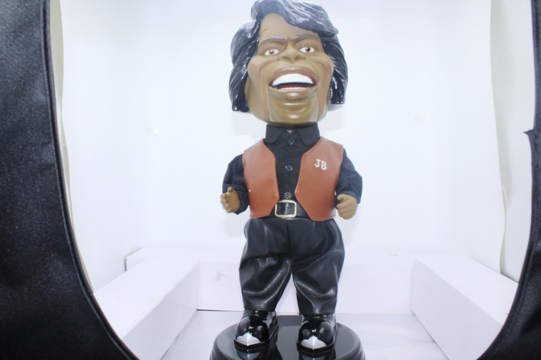 2001 Screaming, Dancing James Brown by Gemmy. 19" Tall. Mint Condition- Like New.