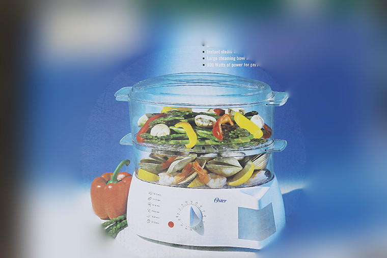 Oster 5711 Electric 2-Tier 6.1 Quart Food Steamer