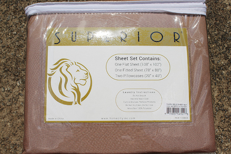 Superior Brand King Bed Sheet Set
