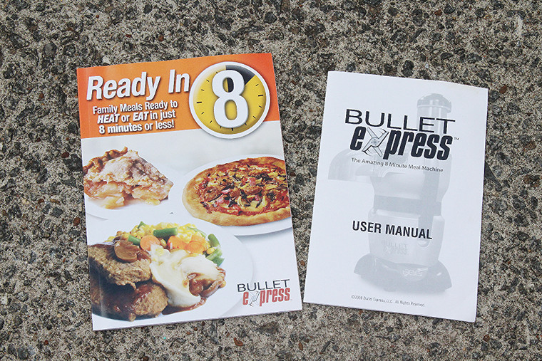 Bullet Express READY In 8 Recipes & Owner's Manual