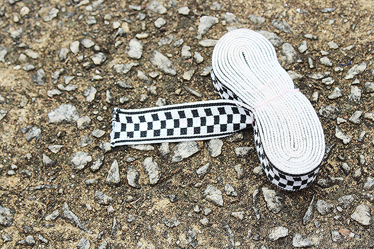 Black & White Racing Trim