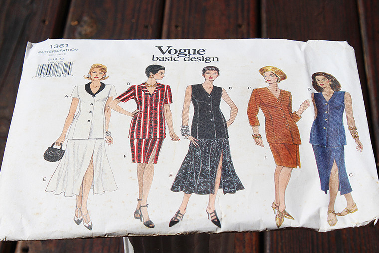 Vogue 5 Easy Pieces Pattern #1361