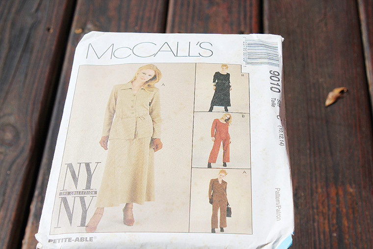 McCall's NY Collection Pattern #9010