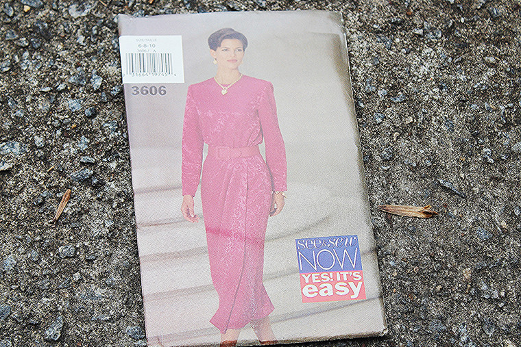 Butterick See & Sew Now Pattern #3606 S 6-8-10