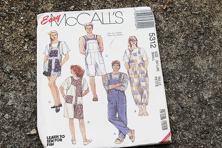 McCall's Easy UNISEX Pattern #5312