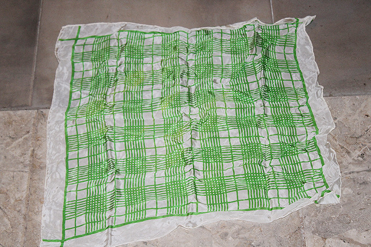 Vintage Anne Klein 100% Silk Scarf