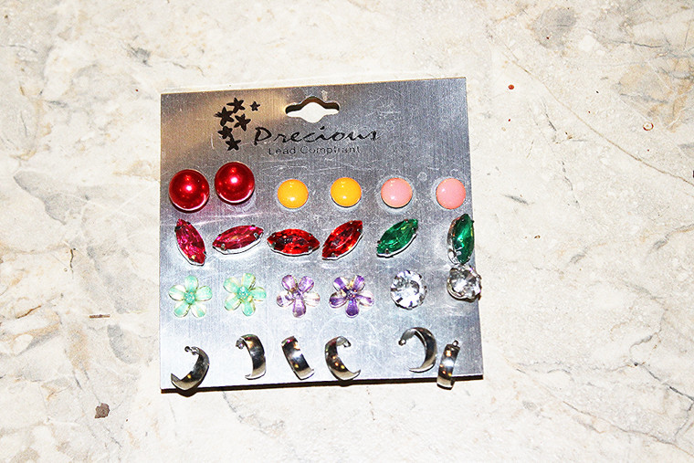 Precious Lead Compliant 12-Pc. Pierced Earrings
