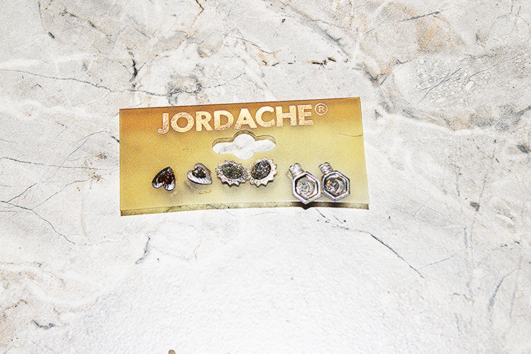 Vintage Jordache 3-Pc. Pierced Earrings