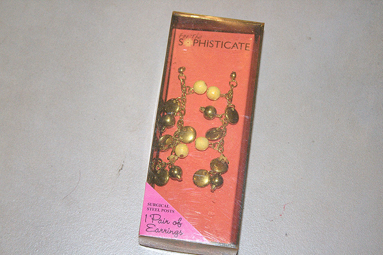 Vintage For The Sophisticate Pierce Dangle Earrings