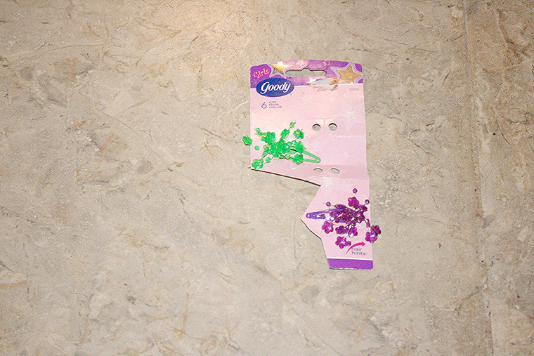 Vintage Goody 2-Pc. Girl's Glitter Hair Clips