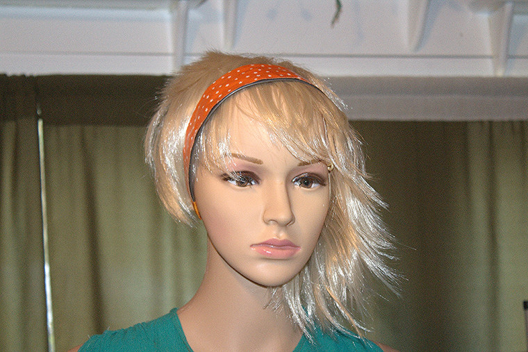 Vintage 1960s Style Star-Studded 5-Pc. 5-Colors Vinyl Headbands