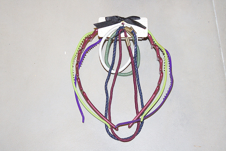 Vintage Scunci International 7-Pc. Combo Headbands & Elastics