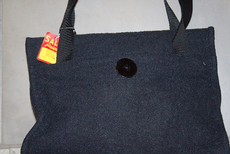 Vintage Kathy Ireland Woolen Fabric Bag