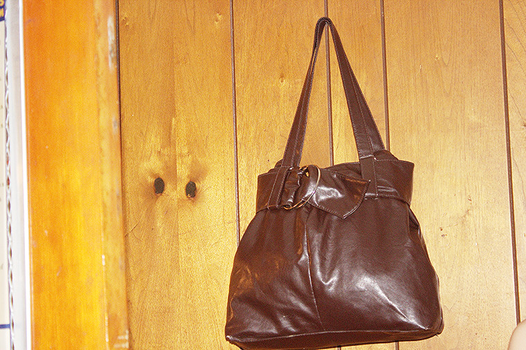 Vintage Soft Cocoa Color Handbag
