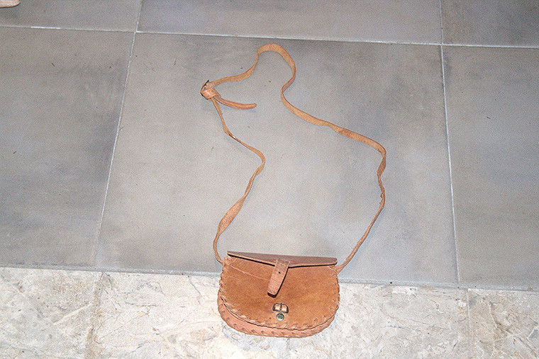 Vintage 100% Genuine Leather Handcrafted Mini Trail Riding Bag