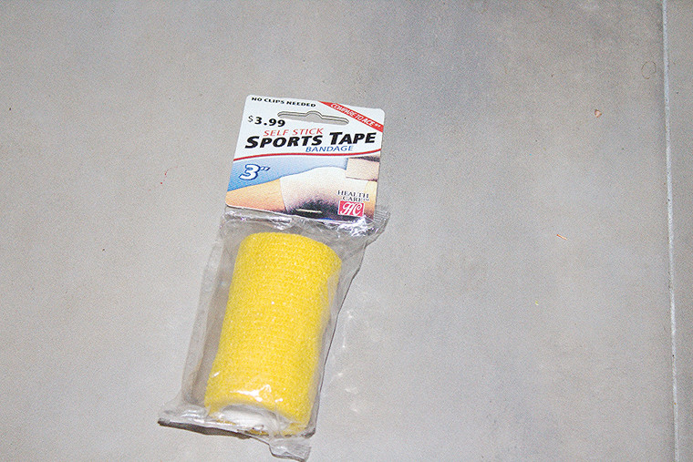 Vintage Health Care Self-Stick Yellow Sports Tape Bandage