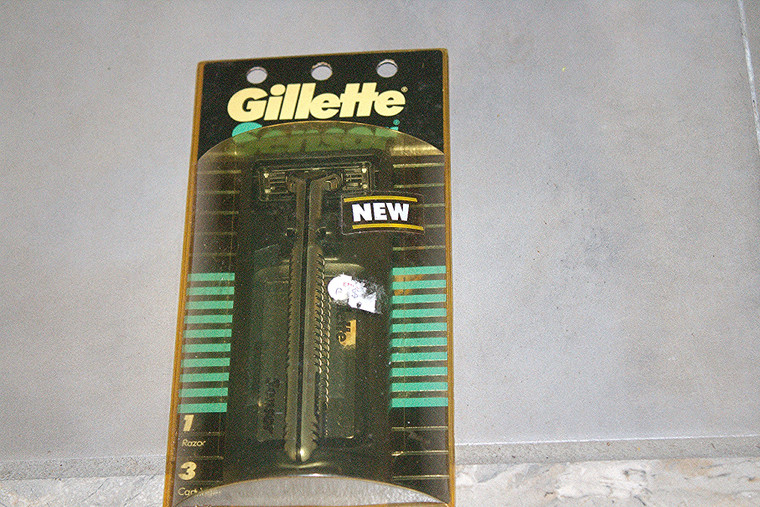 Vintage 1989 Gillette Sensor Shaver Razor & Cartridges