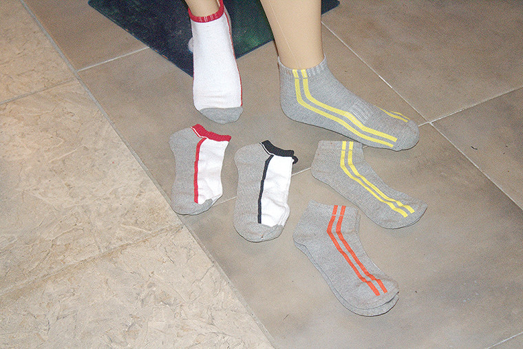 Reflex Tech Ankle Cut Red/Black/Yellow Socks