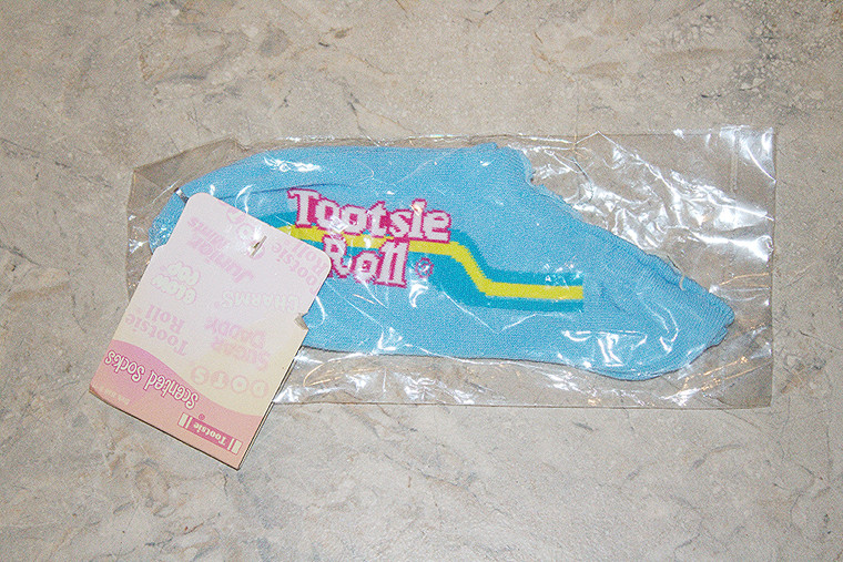 Tootsie Roll One-Of-A-Kind 2004 Scented Ankle Socks