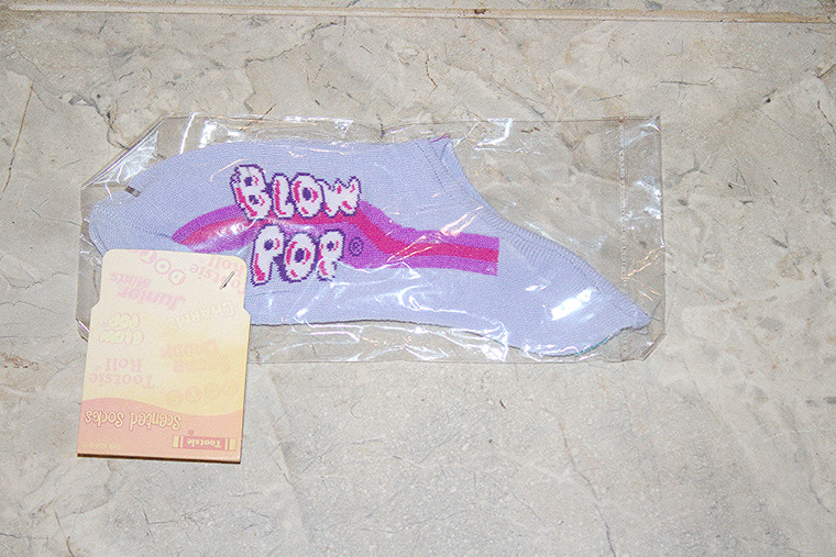 Blow Pop One-Of-A-Kind 2004 Scented Ankle Socks