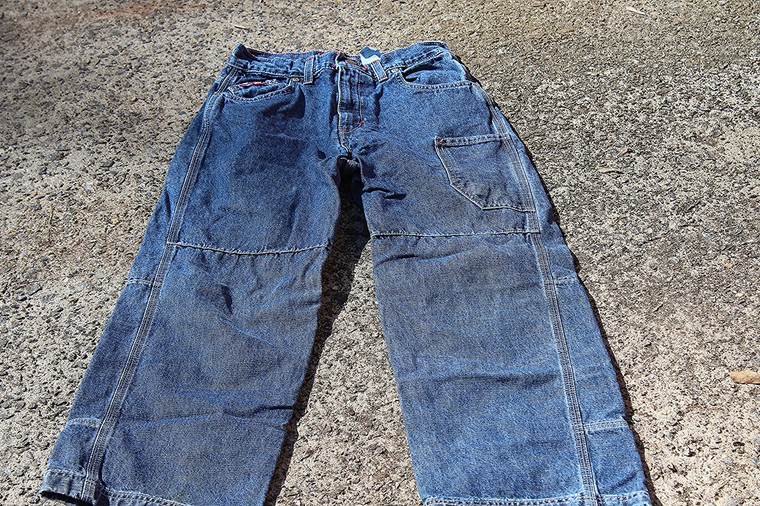 Vintage Bugle Boy Denim Jeans- Male. Original 1977 Label Tag