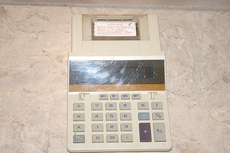 Vintage Texas Instruments T1-5029 Calculator