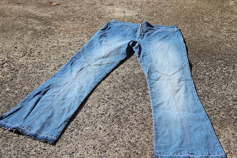 Vintage Be Bob Low Cut Flare Denim Jeans