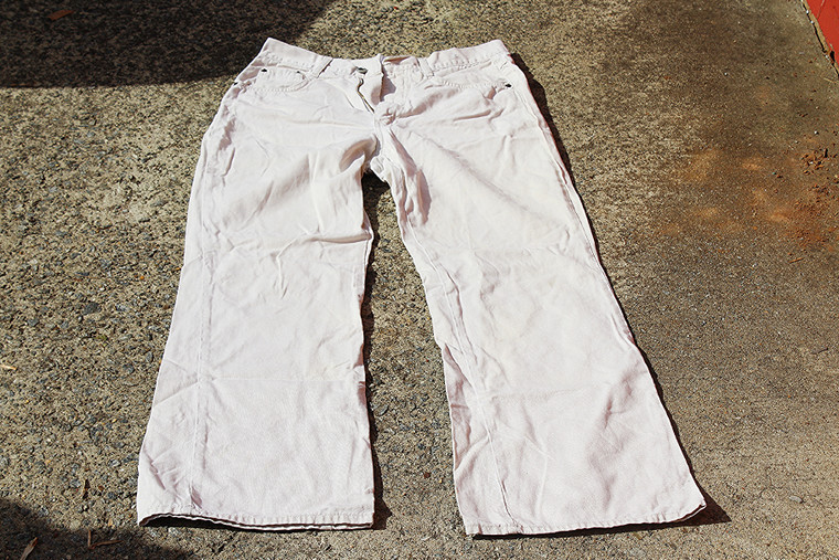 Vintage Carolina Blues Non-Blue Wide Leg Denim Jeans