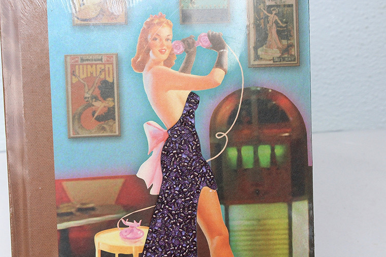 Vintage 1950s Genuine Beaded Glamour Model Journal