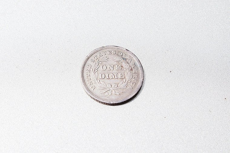 1838 Seated Liberty Small Stars Dime