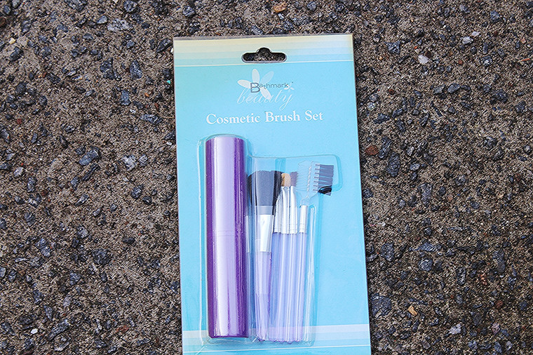 Bathmark Beauty 5-piece Brush Set & Travel Tube