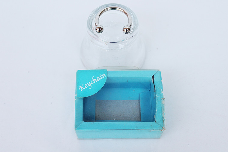 Tri-Coastal Silver Key Chain