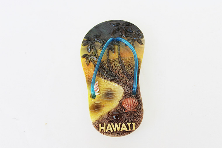 Hawaii Flip Flop Magnet