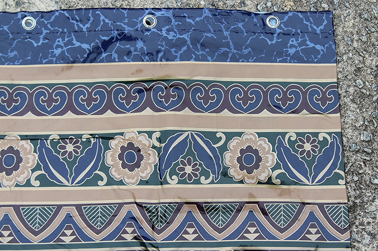 Inca Design Plastic Shower Curtain