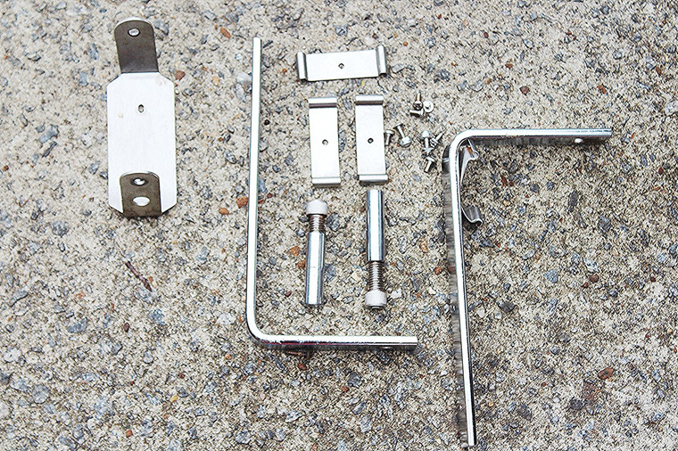 Heavy Duty Metal Support Brackets & Hardware