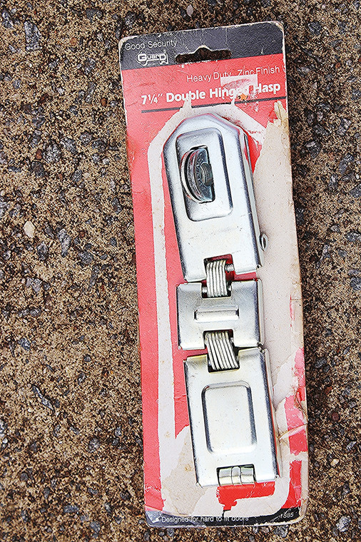 Good Security Guard Double Hinged Hasp Latch