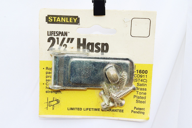 Vintage Stanley 2 1/2" Lifespan Hasp