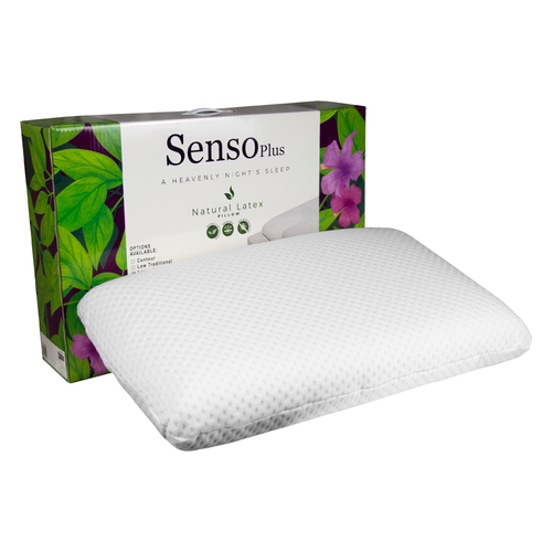 SensoPlus Natural Latex Pillow - Traditional (Ultra Soft) - SSSLH
