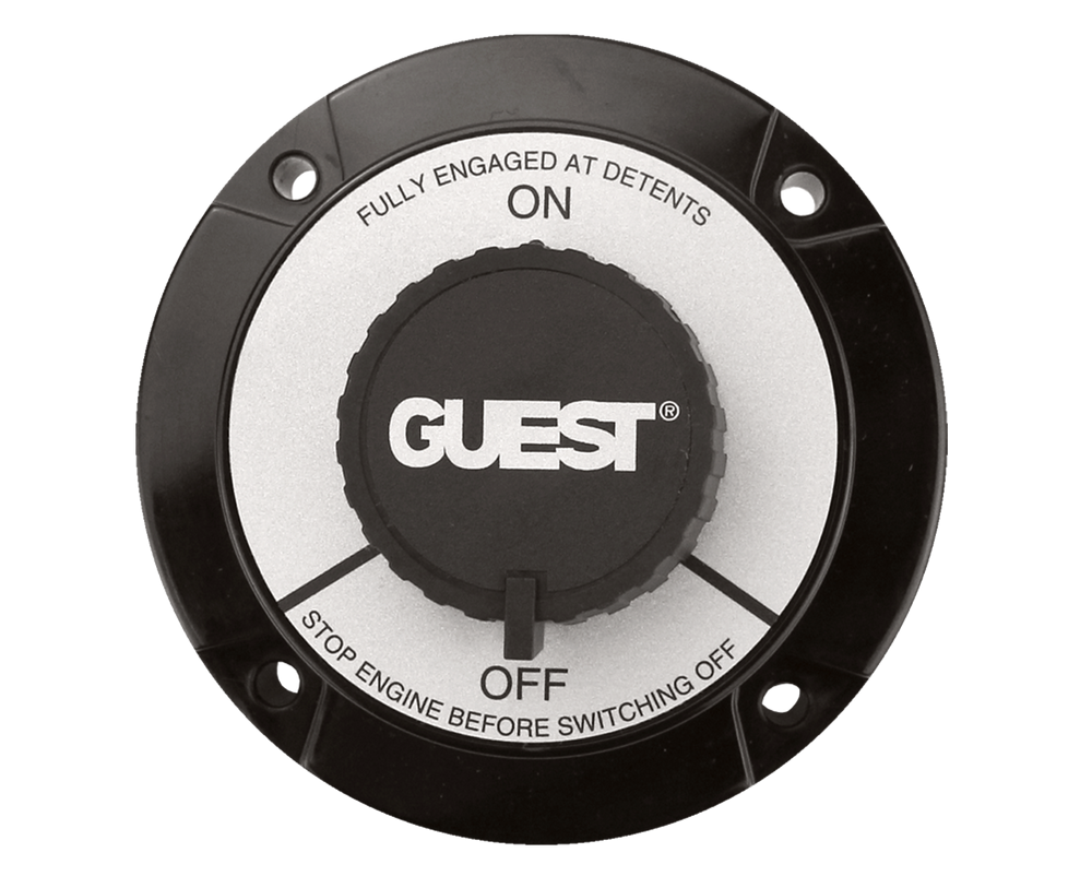 Guest Battery Switch, Heavy-Duty Selector