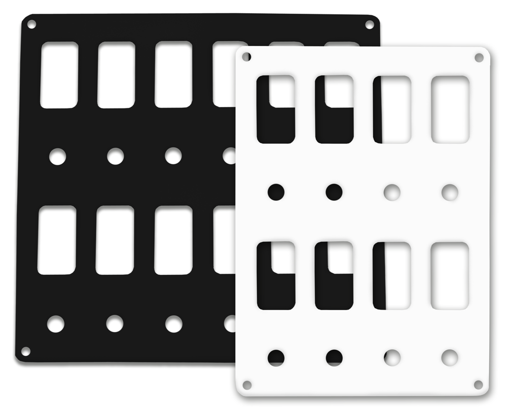 Contura Switch and Breaker Panel Blanks Contura Switch and Breaker Panel Blanks