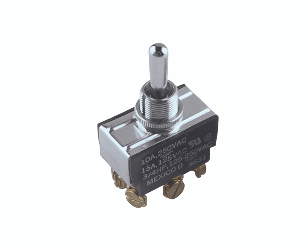 Metal Bat Toggle Switch, Double Pole, Momentary Metal Bat Toggle Switch, Double Pole, Momentary