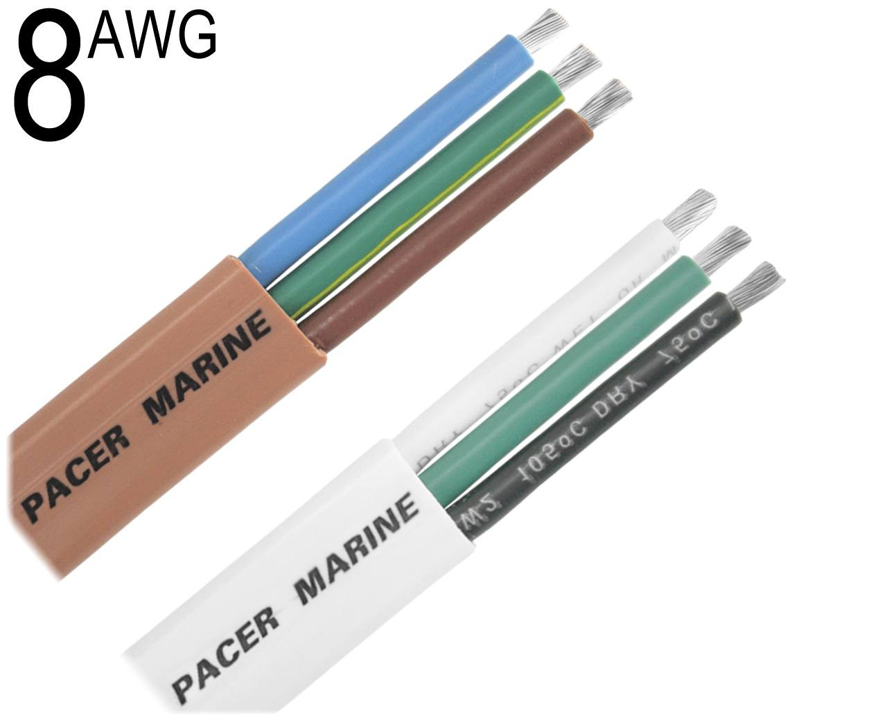 Triplex Cable, 8 AWG