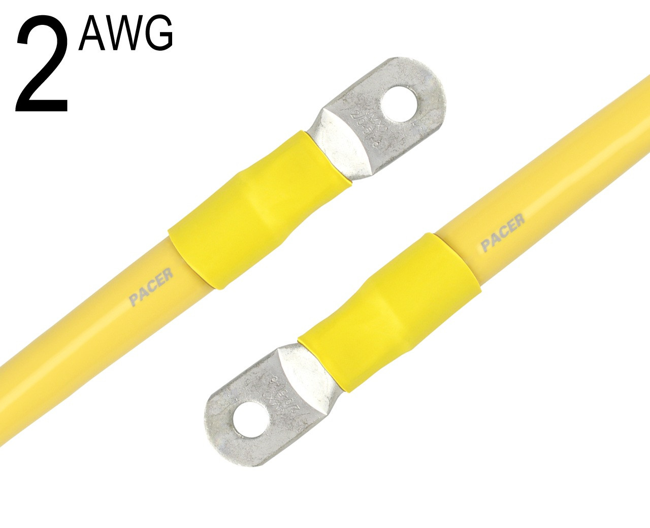 2 AWG, Yellow, Battery Cables